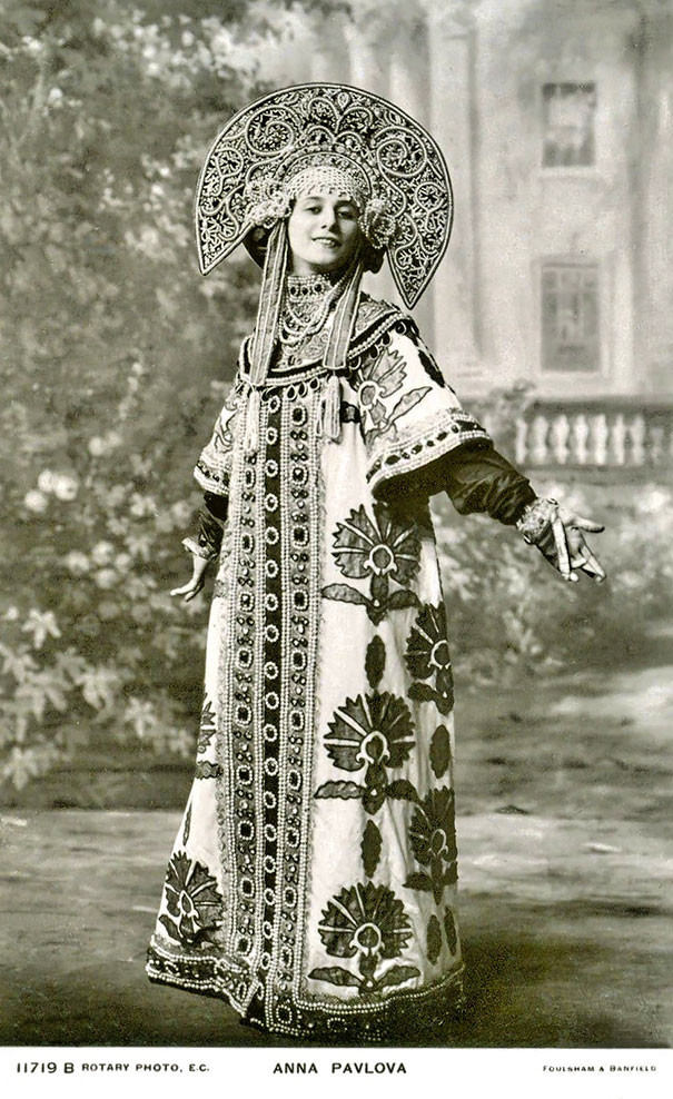 Анна Павлова, русская прима-балерина винтаж, женщины, красота, открытки, фото