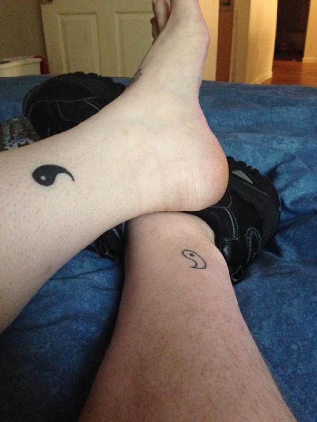 Тату для двоих: 23 пары, которые сделали это удачно парные татуировки, тату, татуировки