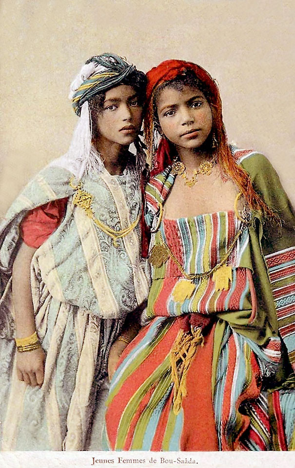 Алжирские девушки винтаж, женщины, красота, открытки, фото